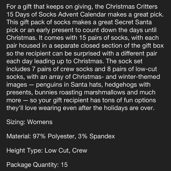 Target 15 Days of Socks “Glamping Through the Snow” - Picture 5 of 5